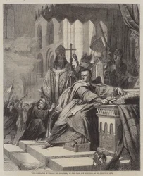 Die Krönung von Wilhelm dem Eroberer